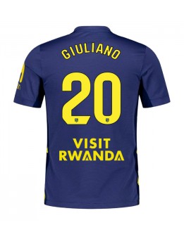 Billige Atletico Madrid Giuliano Simeone #20 Bortedrakt 2025-26 Kortermet